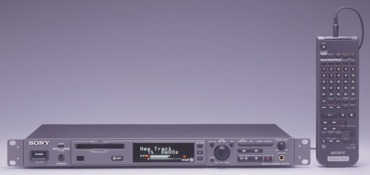 Adding Optical I/O to the Sony MDS-E12 MiniDisc Recorder – LA2YUA